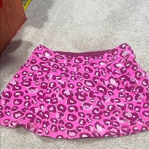 Lilly Pulitzer luxletic leopard print skort small